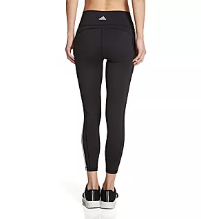 Believe This 2.0 3 Stripe 7/8 Tight Black/White L