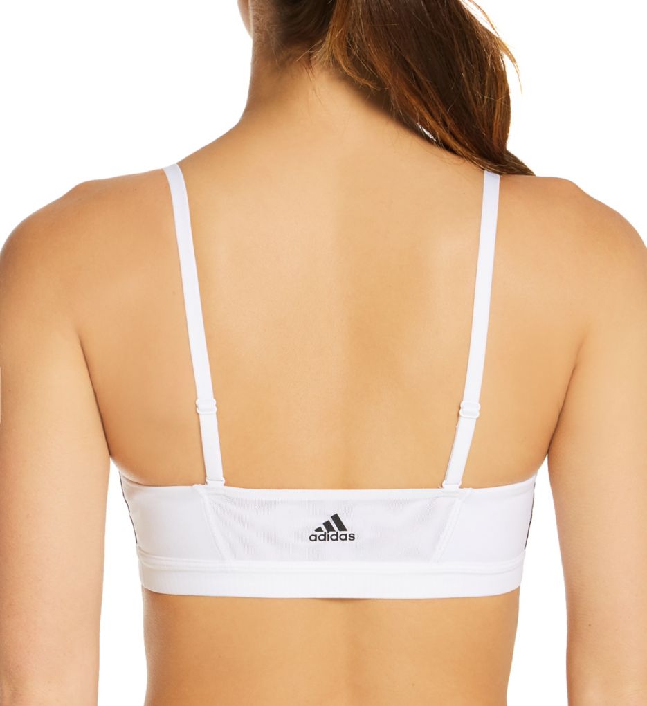 Adidas All Me 3 Stripe Sports Bra FJ7281 - Image 2