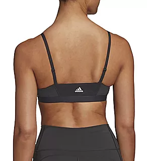 All Me 3 Stripe Sports Bra Black XL