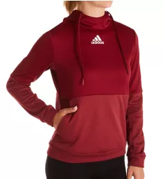 Team Issue Pullover Hoodie Burgundy/White S