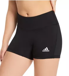 4 Inch Compression Short Black/White M