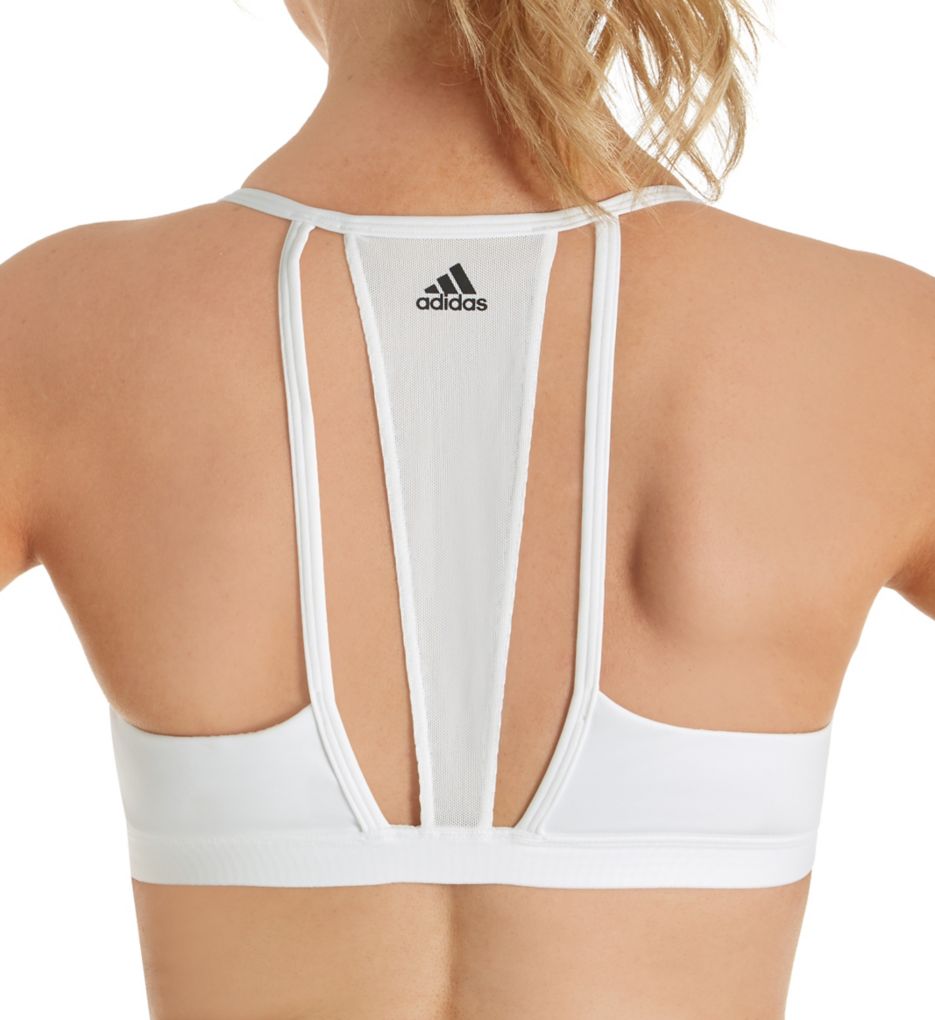 All Me 3 Stripe Mesh Sports Bra-bs