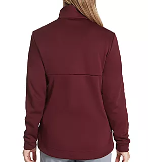 Team Issue 1/4 Zip Maroon/White M