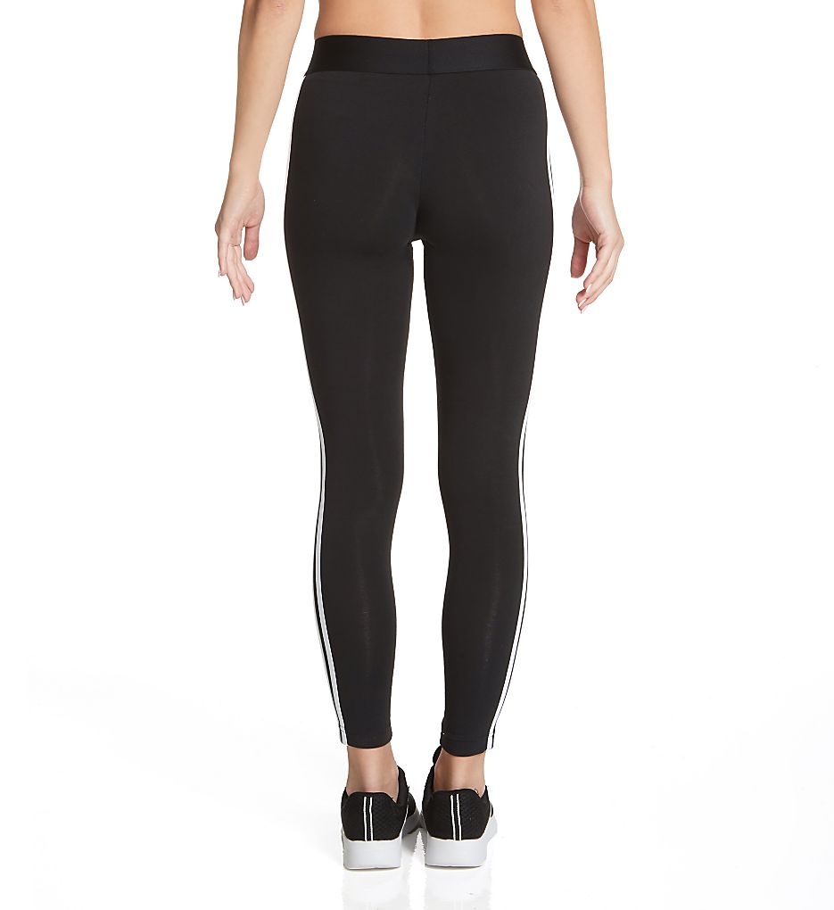 Essentials 3 Stripes Leggings Black/White XS