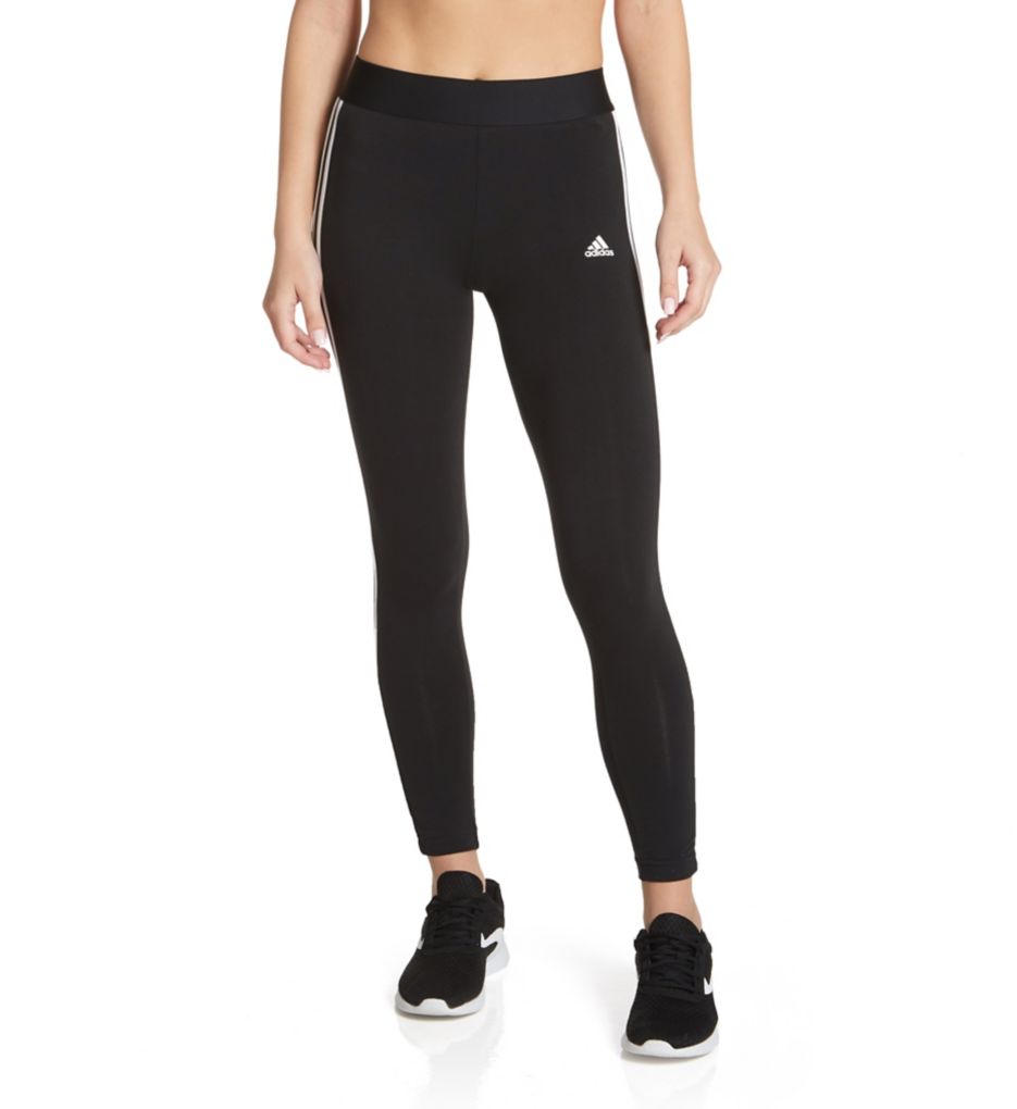 ADIDAS HIGH RISE 3-STRIPES 3/4 SPORT LEGGINGS - Size: XS