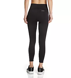 3 Stripes High Rise 7/8 Length Tights Black/White S