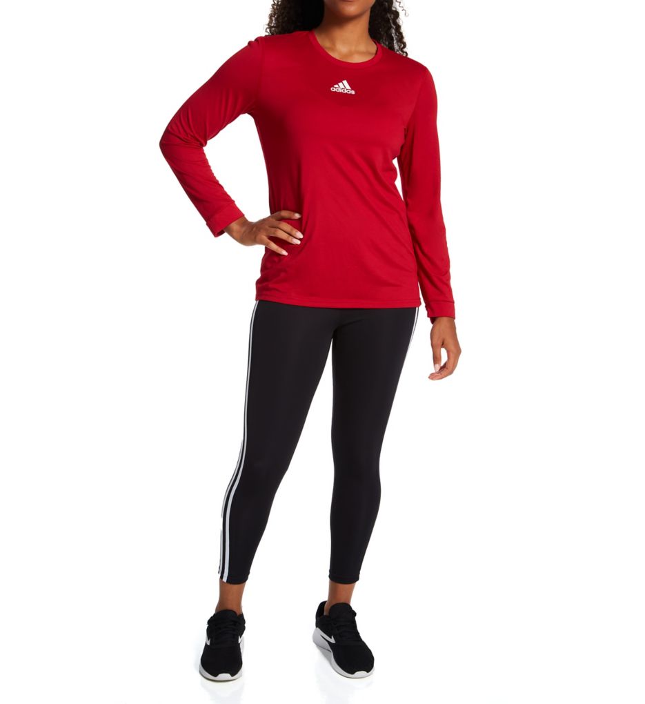 ADIDAS Women's Believe This High Rise 3-Stripes Tights, Black XS at   Women's Clothing store