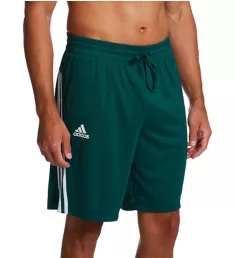 Originals 3 Stripes Knit Short Dark Green/White S