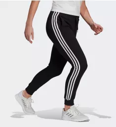 Essentials Slim Tapered Cuffed Jogger Pant Black/White 2X