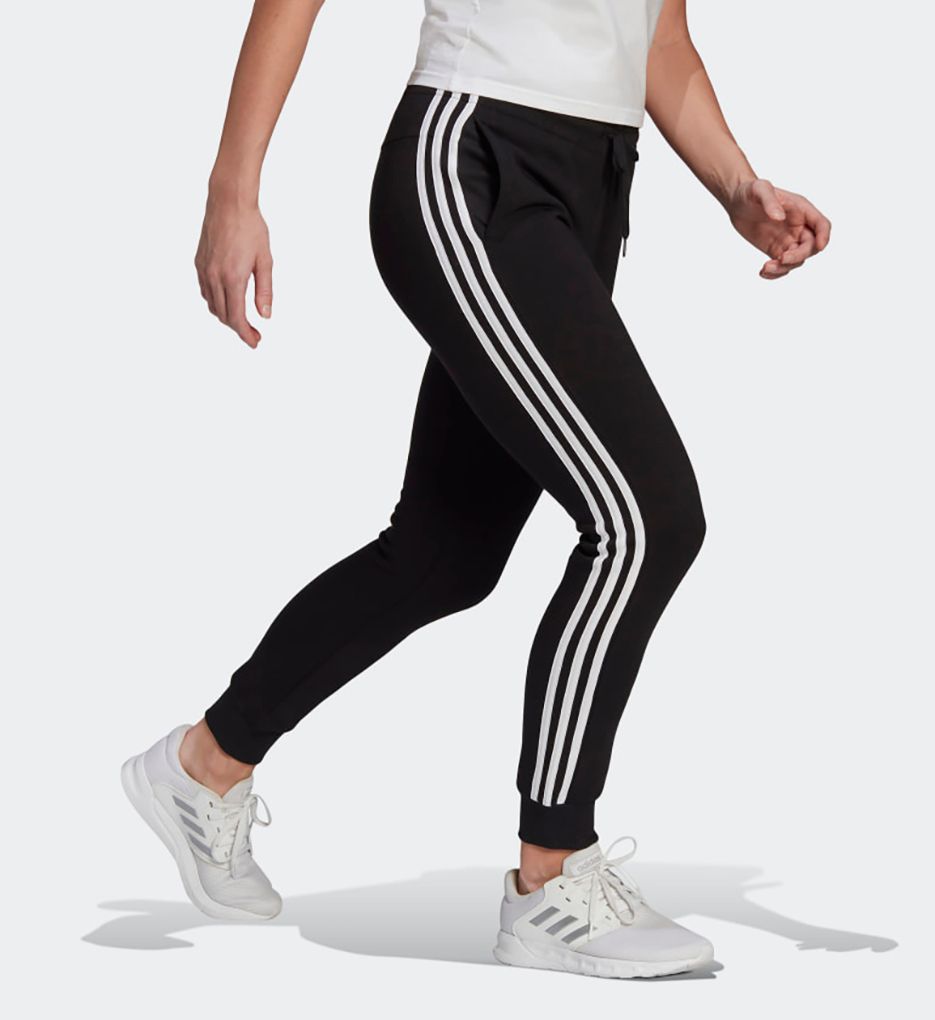 adidas Ribbed Cuff Leggings - Blue | Women's Lifestyle | adidas US