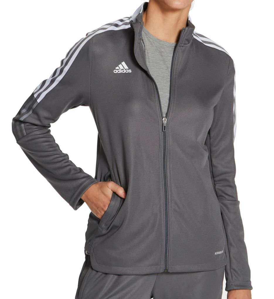 Adidas Tiro 21 Track Jacket Team Grey Four XS  - Image 1