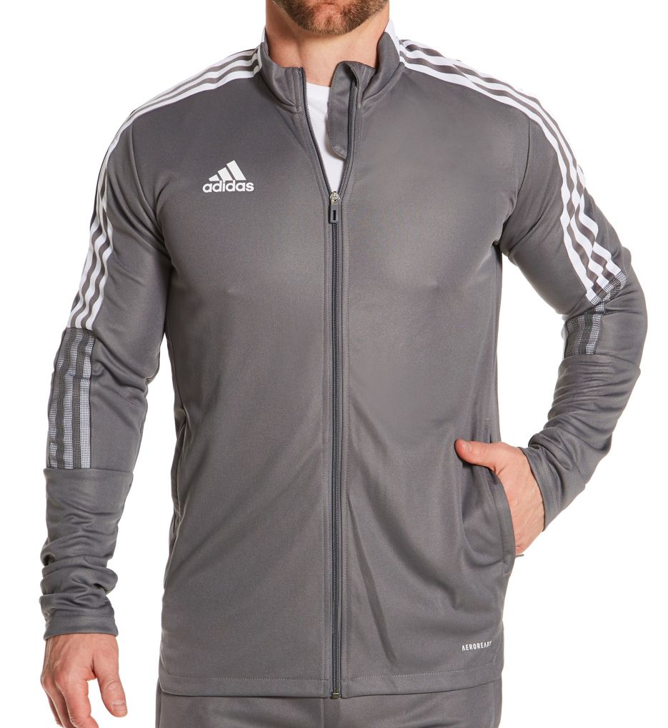 Tiro 21 Slim Fit Full Zip Track Jacket by Adidas