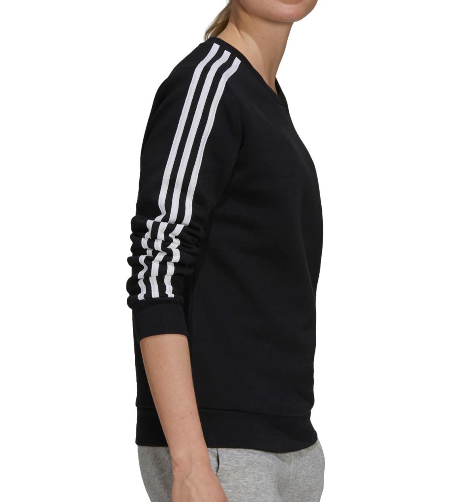 Essentials 3 Stripes Fleece Sweatshirt-fs