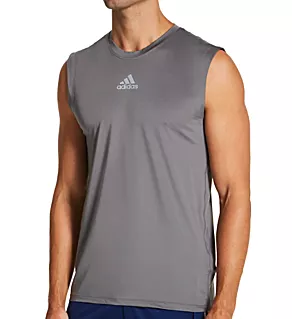 Techfit Sleeveless Compression Shirt Team Grey Four 2XL