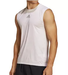 Techfit Sleeveless Compression Shirt WHT XL