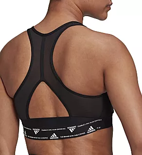 PowerReact Training Medium Support Sports Bra Black XS (A-C)