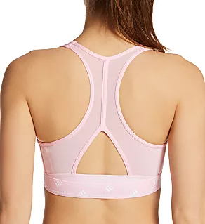 PowerReact Training Medium Support Sports Bra Clear Pink M (D/DD)