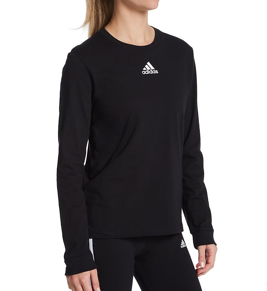 BOS Amplifier Cotton Long Sleeve Crew Neck Tee