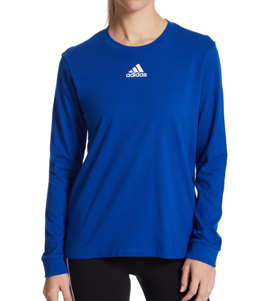 Adidas BOS Amplifier Cotton Long Sleeve Crew Neck HE7286 - T- Shirts & Tops