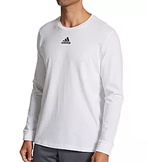 Amplifier 100% Cotton Regular Fit Long Sleeve Tee WHT XL