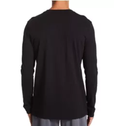 Amplifier 100% Cotton Regular Fit Long Sleeve Tee BLK M