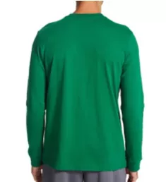 Amplifier 100% Cotton Regular Fit Long Sleeve Tee KELGRN S