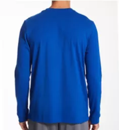 Amplifier 100% Cotton Regular Fit Long Sleeve Tee Royal 2XL