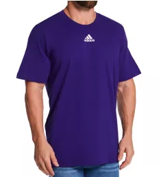 Amplifier 100% Cotton Regular Fit T-Shirt Collegiate Purple L