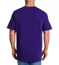 Amplifier 100% Cotton Regular Fit T-Shirt Collegiate Purple L