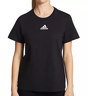 Fresh BOS Amplifier Cotton Short Sleeve Crew Tee Black XS
