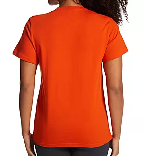 Fresh BOS Amplifier Cotton Short Sleeve Crew Tee Collegiate Orange M