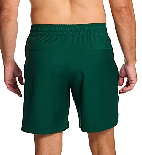 D4T Woven Athletic Short With Pockets Dark Green S