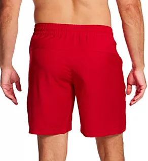 D4T Woven Athletic Short With Pockets Team Power Red S