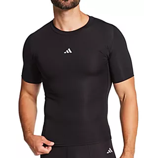 Short Sleeve Compression Performance T-Shirt Black S