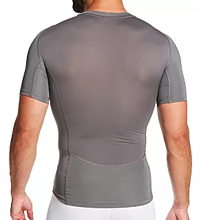 Short Sleeve Compression Performance T-Shirt Grey S