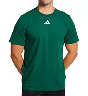 Fresh Short Sleeve 100% Cotton T-Shirt Dark Green M