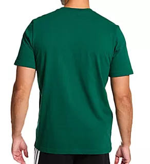 Fresh Short Sleeve 100% Cotton T-Shirt Dark Green M