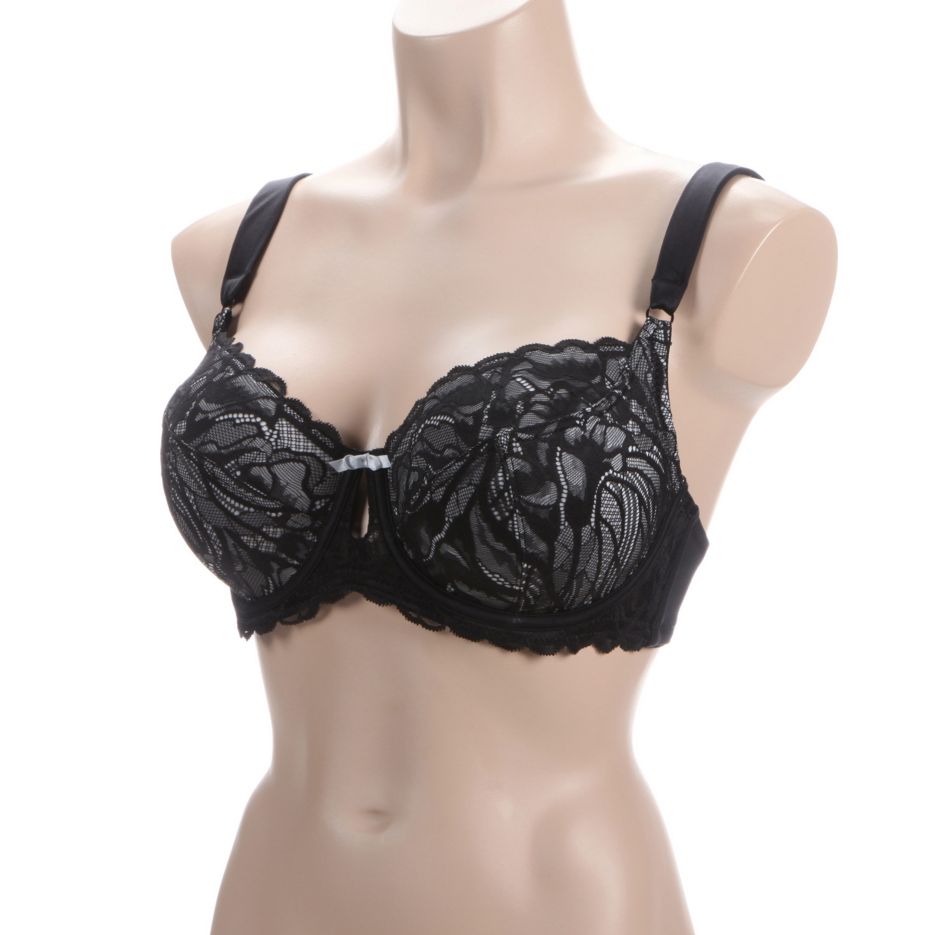 PARFAIT Charlotte Lace 6922 Women's Full Bust Lace Unlined Wired Bra-Sapphire-38G  at  Women's Clothing store