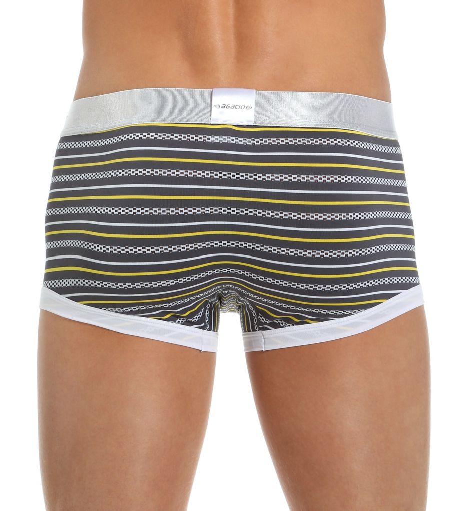Striped Large Pouch Trunk-bs