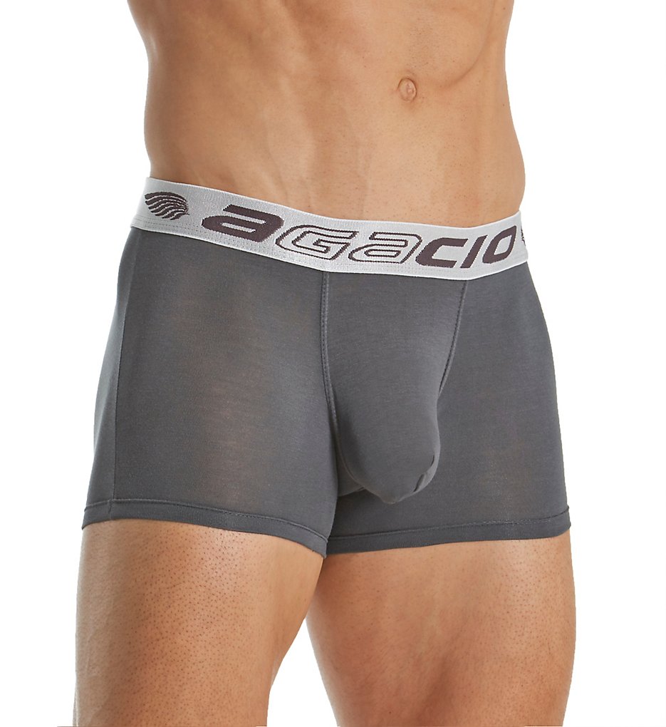 Agacio AGG014 Basic Large Pouch Short Boxer (Grey)