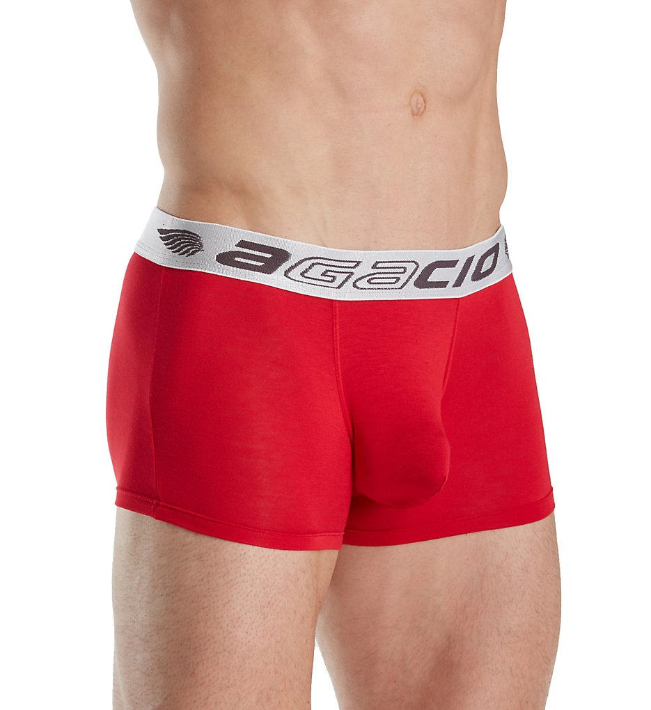Agacio AGG014 Basic Large Pouch Short Boxer (Red)