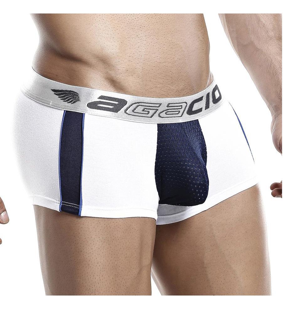 Two-Tone Perf Boxer Trunk-acs