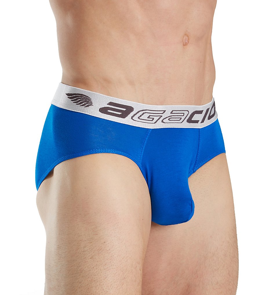 Agacio AGH014 Basics Large Pouch Bikini Briefs (Royal)