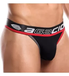 Two-Tone Stretch Thong