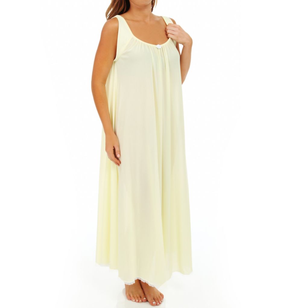 Banded Sleeve Long Gown-acs