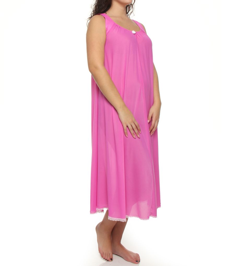 Banded Sleeve Long Gown-cs1