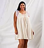 Amanda Rich Plus Lace Cap Knee Length Gown 106-SHX - Image 3