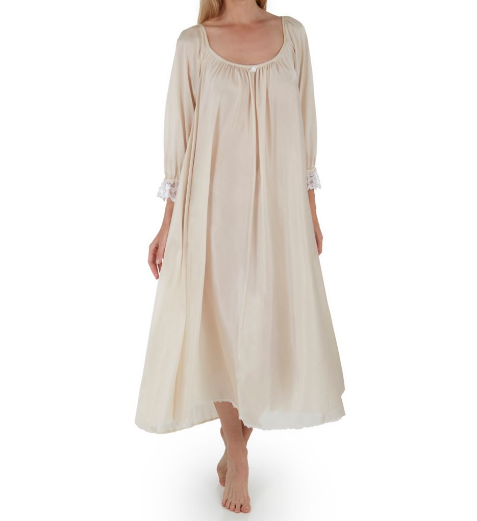 Long Sleeve Ankle Length Gown-acs