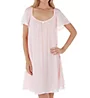 Amanda Rich Short Sleeve Knee Length Nightgown 146-SH - Image 1