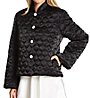 Amanda Rich Quilted Satin Bed Jacket